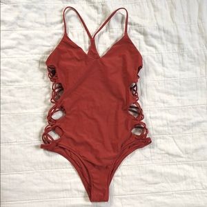 One piece BodyGlove swimsuit! Burnt Orange!
